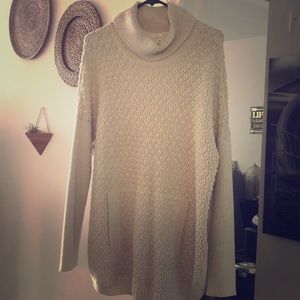 J. Jill turtleneck oversized sweater